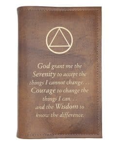 Big Book Regular Hardback - AA Symbol/Serenity Prayer BBR0803