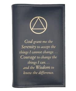 Big Book Regular Hardback - AA Symbol/Serenity Prayer BBR0806