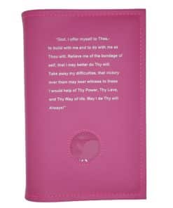 Big Book Regular Hardback – Third Step Prayer/Medallion Holder (Pink) (BBTSP09)