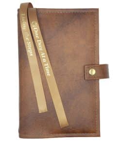 Big Book Regular Hardback – Plain with Snap/Bookmarks/Penholder (Tan) DDBAA0003