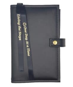 Big Book Regular Hardback – Plain with Snap/Bookmarks/Penholder (Black) DDBAA0006