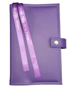 Big Book Regular Hardback – Plain with Snap/Bookmarks/Penholder (Purple) DDBAA0008