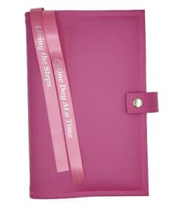 Big Book Regular Hardback – Plain with Snap/Bookmarks/Penholder (Pink) DDBAA0009