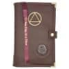 Big Book Regular Hardback – AA Symbol/Medallion Holder with Snap/Bookmark/Penholder/Metal Tips LDBBR0904