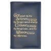 Big Book Regular Hardback – Serenity Prayer with Paperboard(Blue)