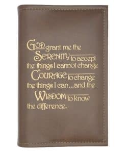 Big Book Regular Hardback – Serenity Prayer with Paperboard(Brown)