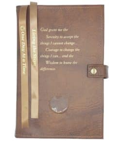 Alternative view of Double Cover for Large Print Paperback Books with Serenity Prayer
