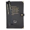 Big Book Regular Hardback – Serenity Prayer/Medallion Holder with Paperboard/Snap/Bookmark/Penholder/Metal Tips (Black) LDDGP0706