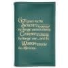 12n12 Hardback (Reg Size) Book Cover - Serenity Prayer(Green) TTR0107